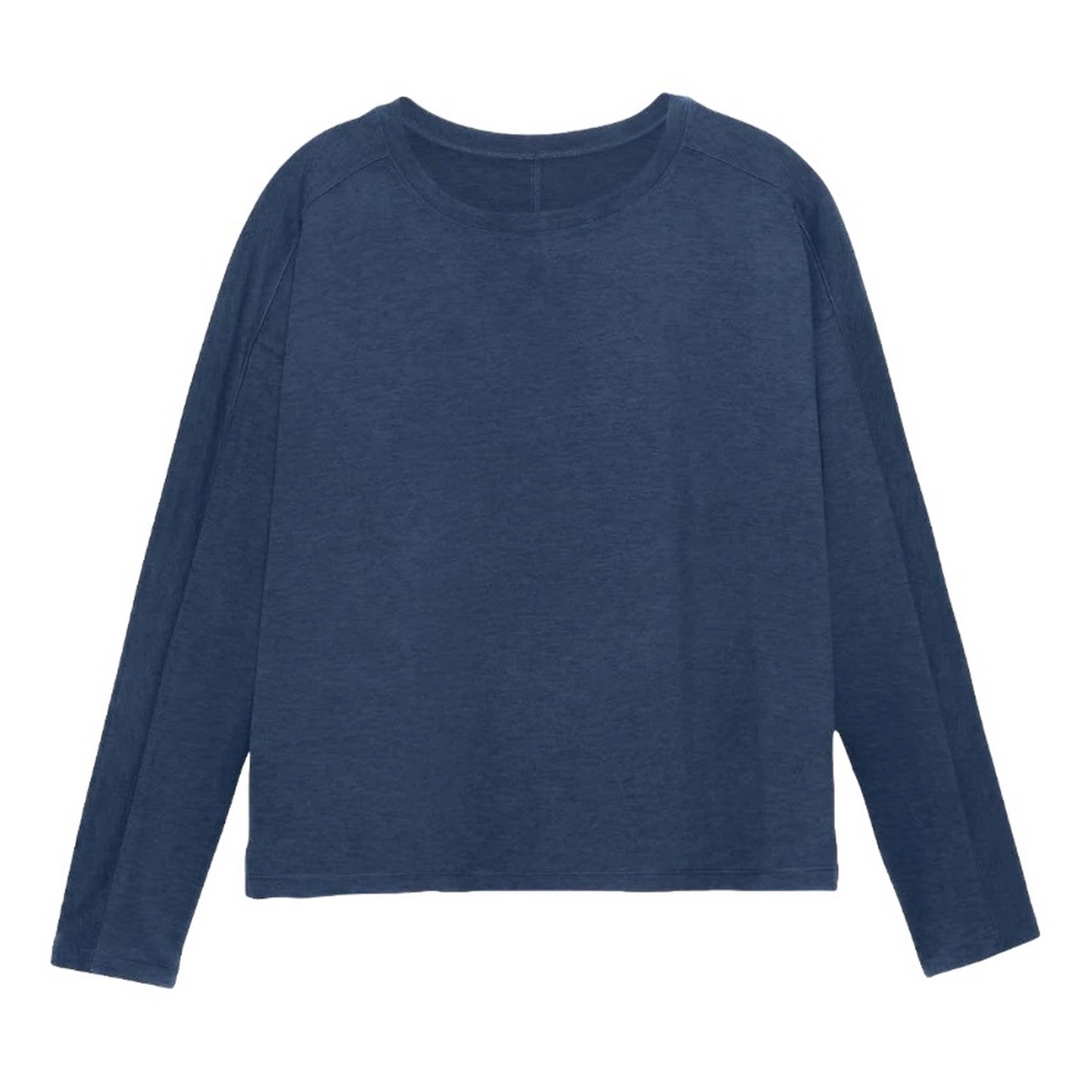 Girlfriend Collective Dames reset lift cropped t-shirt met lange mouwen
