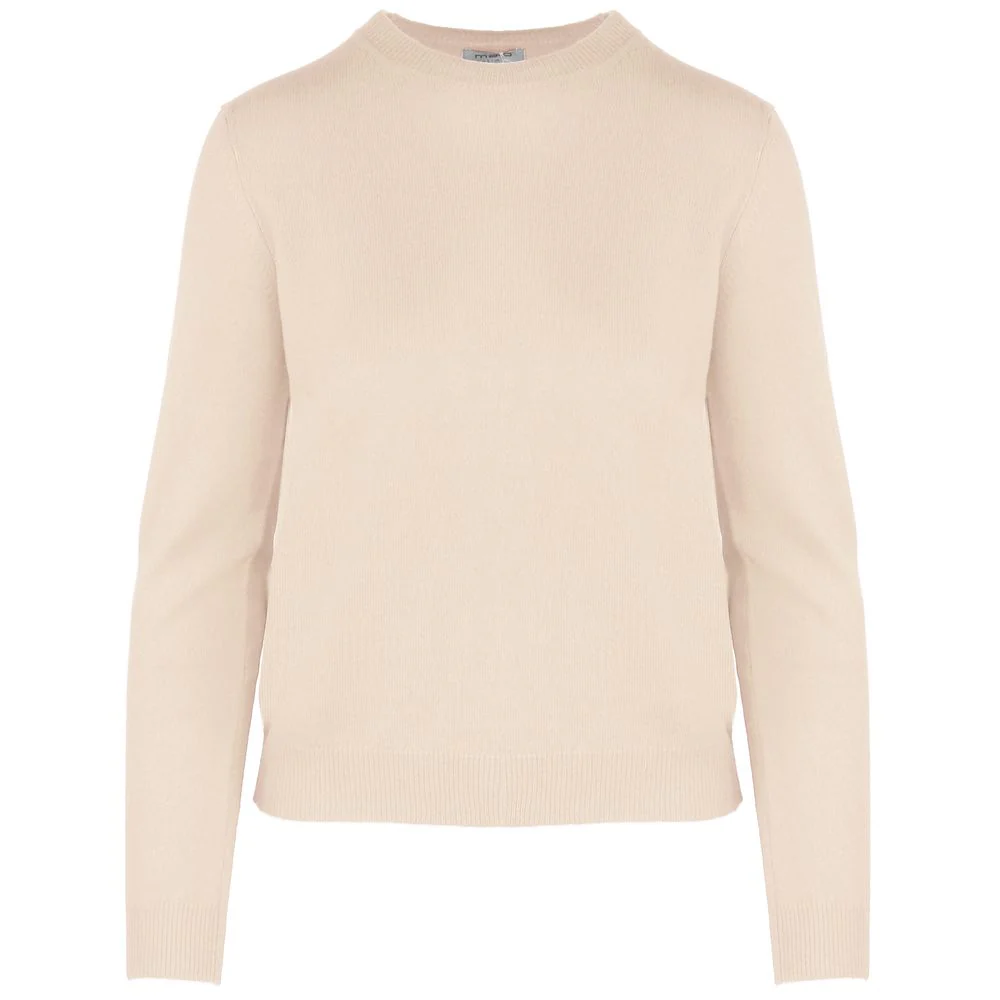 Malo Dames cashmere trui met ronde hals