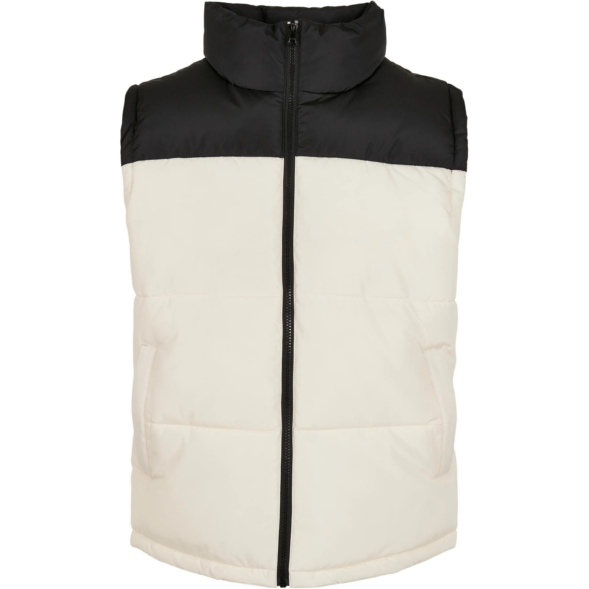 Urban Classics Heren kleurblok puffer gilet