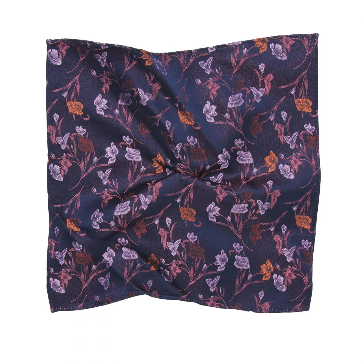 Tresanti Silvan | woven silk pocket square floral |