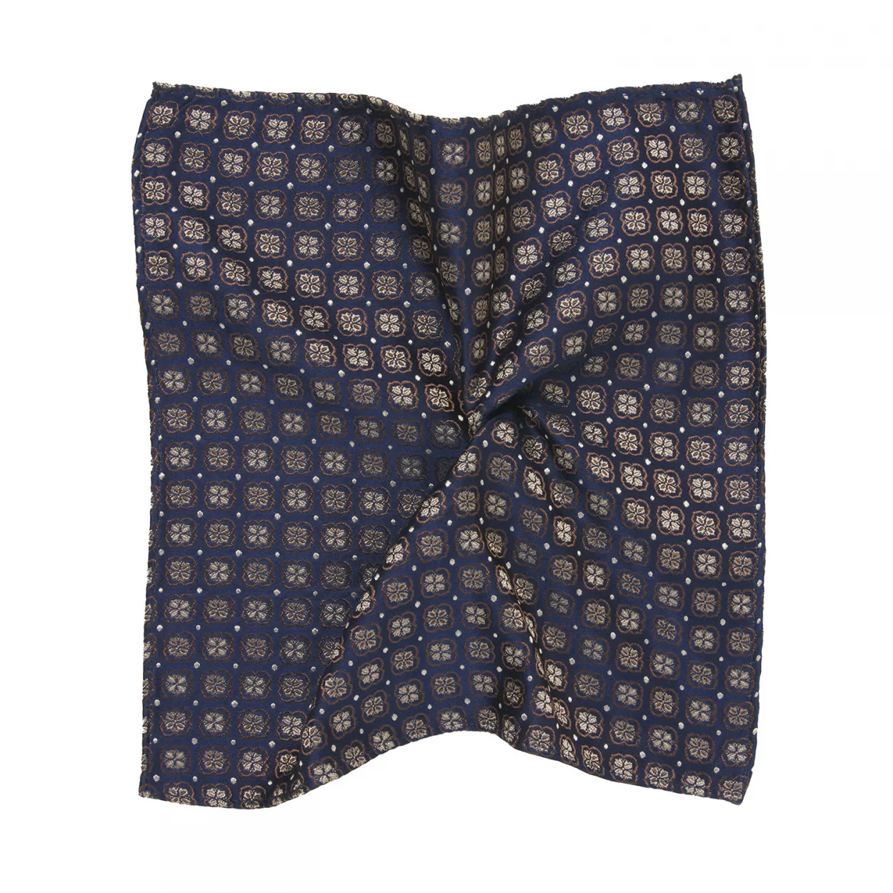 Tresanti Silvano | woven silk pocket square floral |