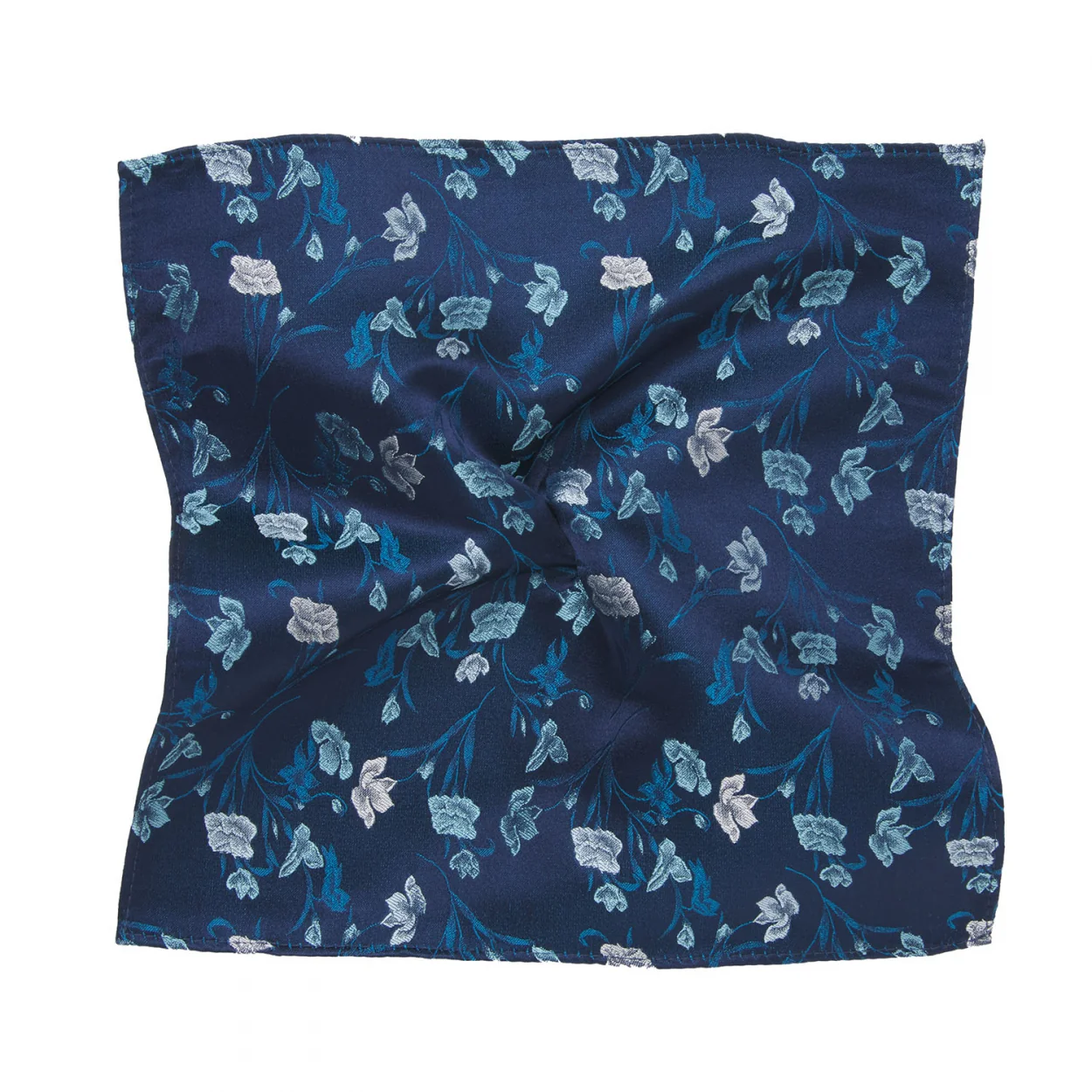 Tresanti Silvan | woven silk pocket square floral |