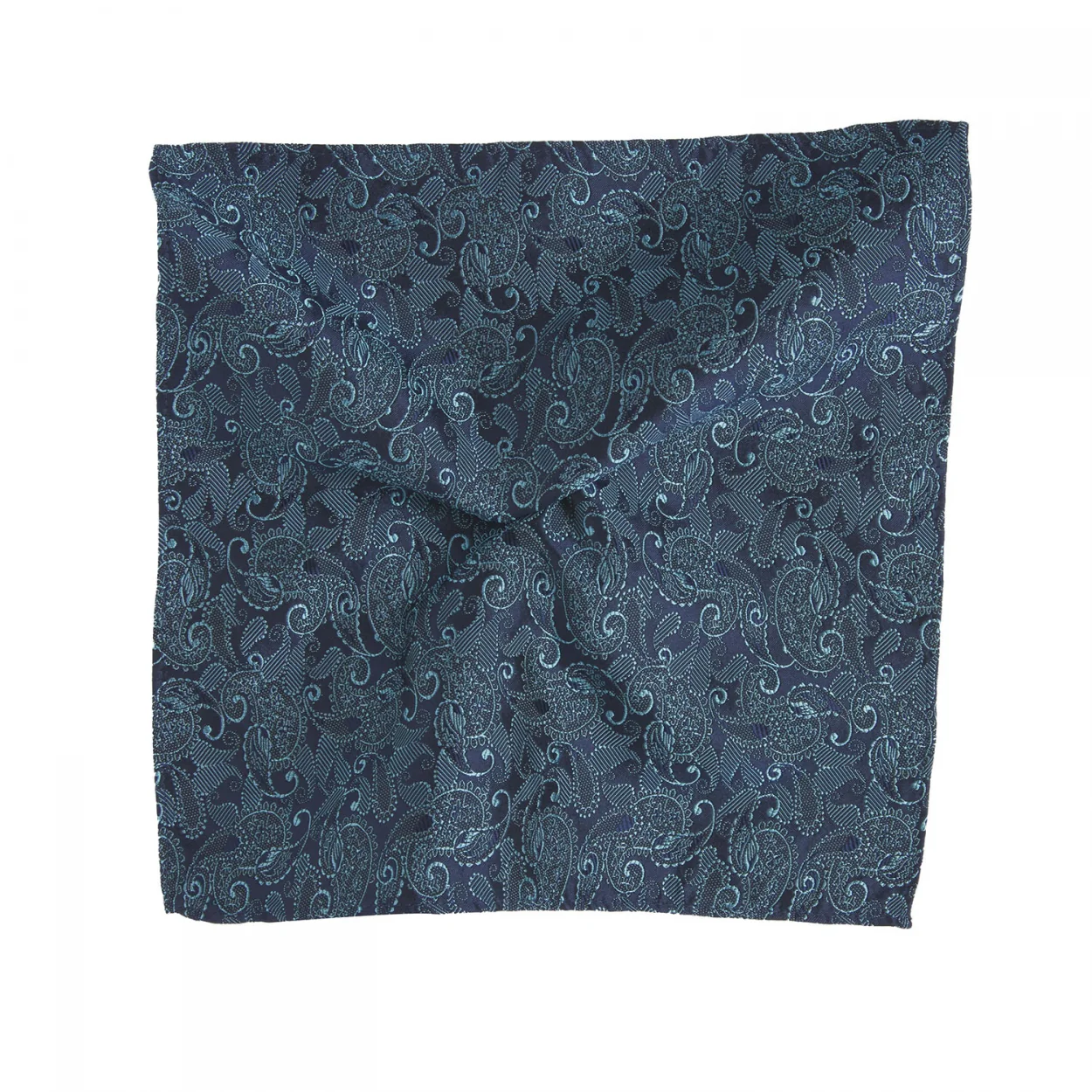 Tresanti Snyder | woven silk pocket square paisley |