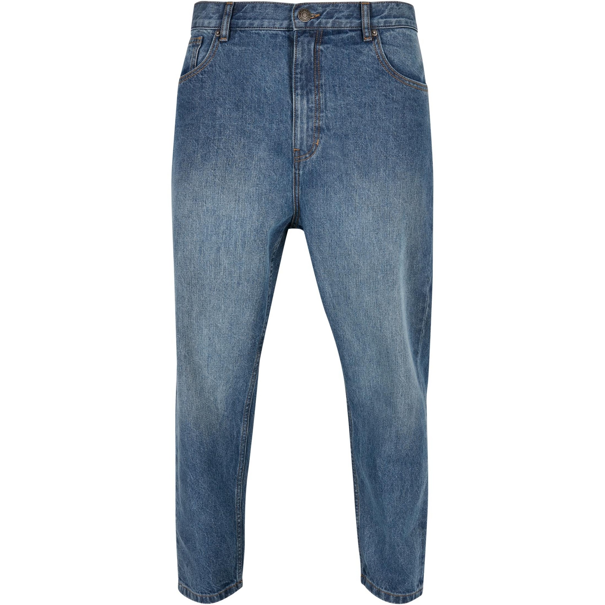 Urban Classics Heren cropped tapered jeans