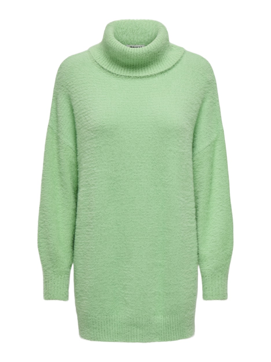 Only Onlpiumo ls loose rollneck cc knt mint