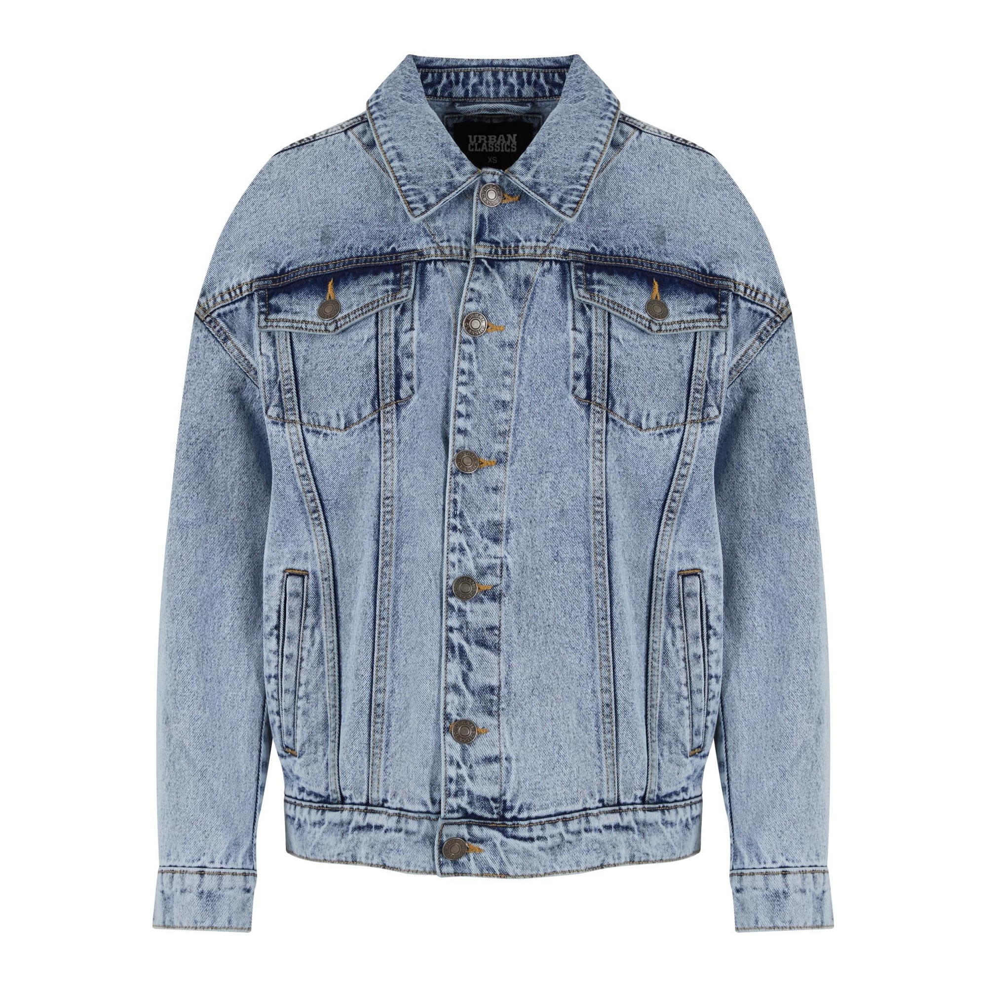 Urban Classics Dames 90s denim oversized jas