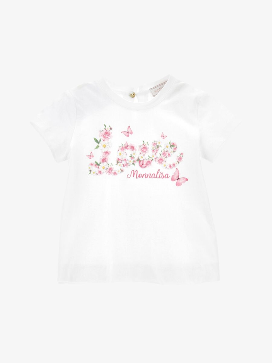 Monnalisa Meisjes shirt love