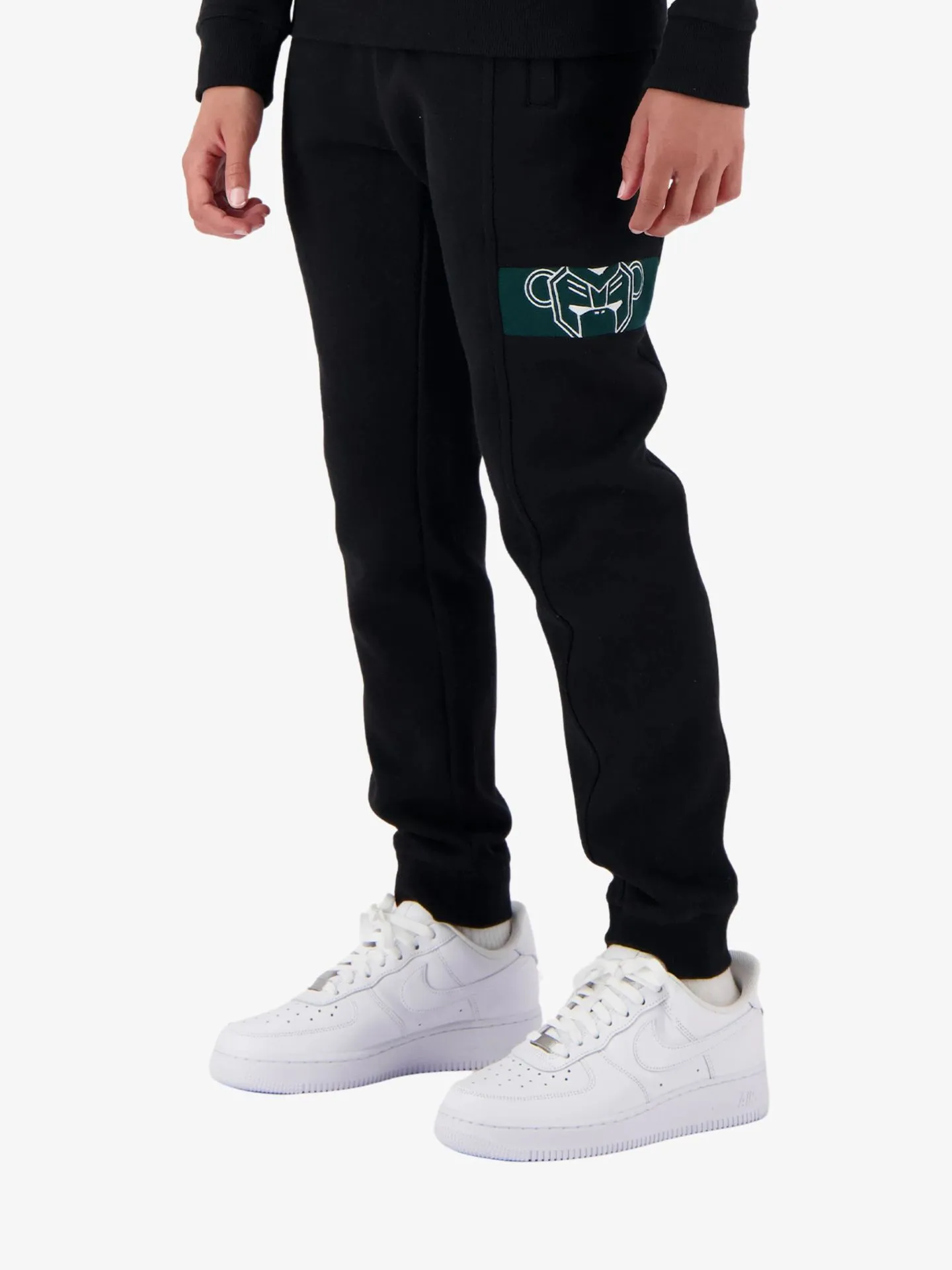 Black Bananas Jongens joggingbroek commander sweatpants zwart