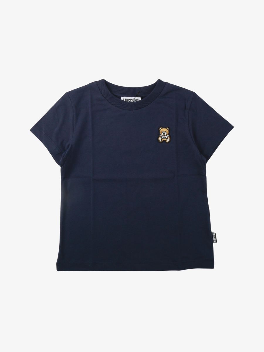 Moschino Jongens shirt beer navy