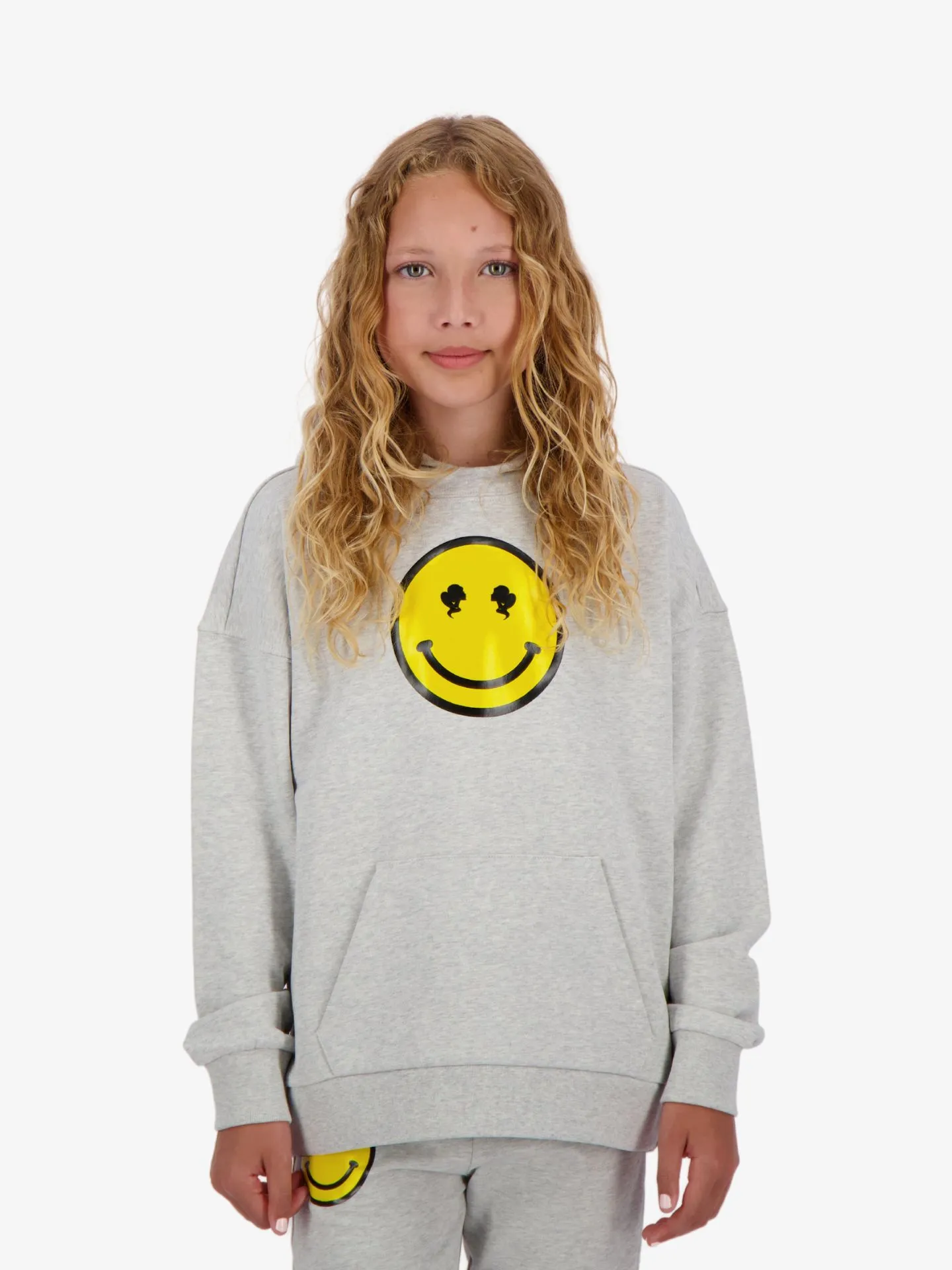 Reinders Meisjes hoodie smiley