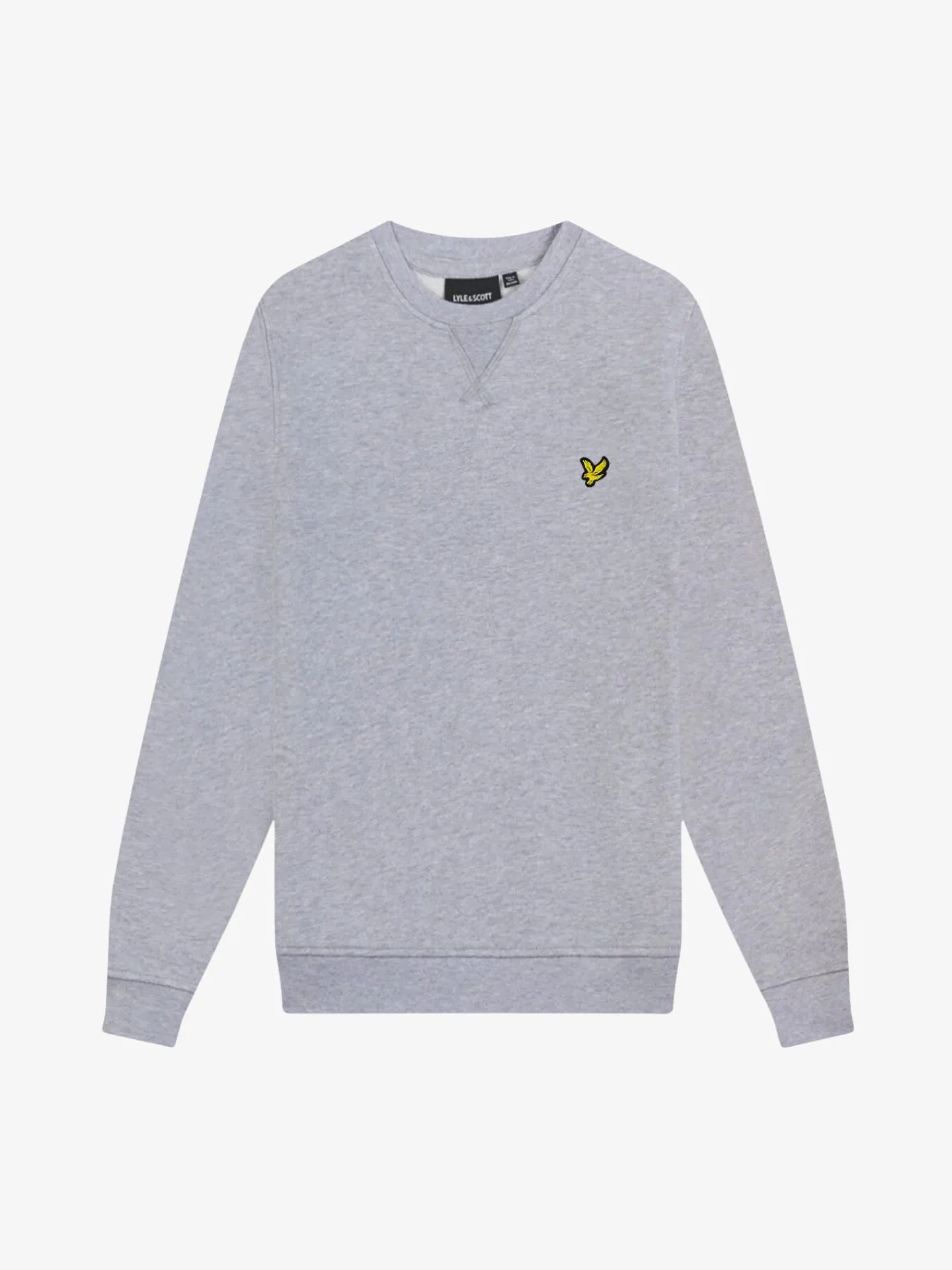 Lyle and Scott Jongens sweater light grey marl