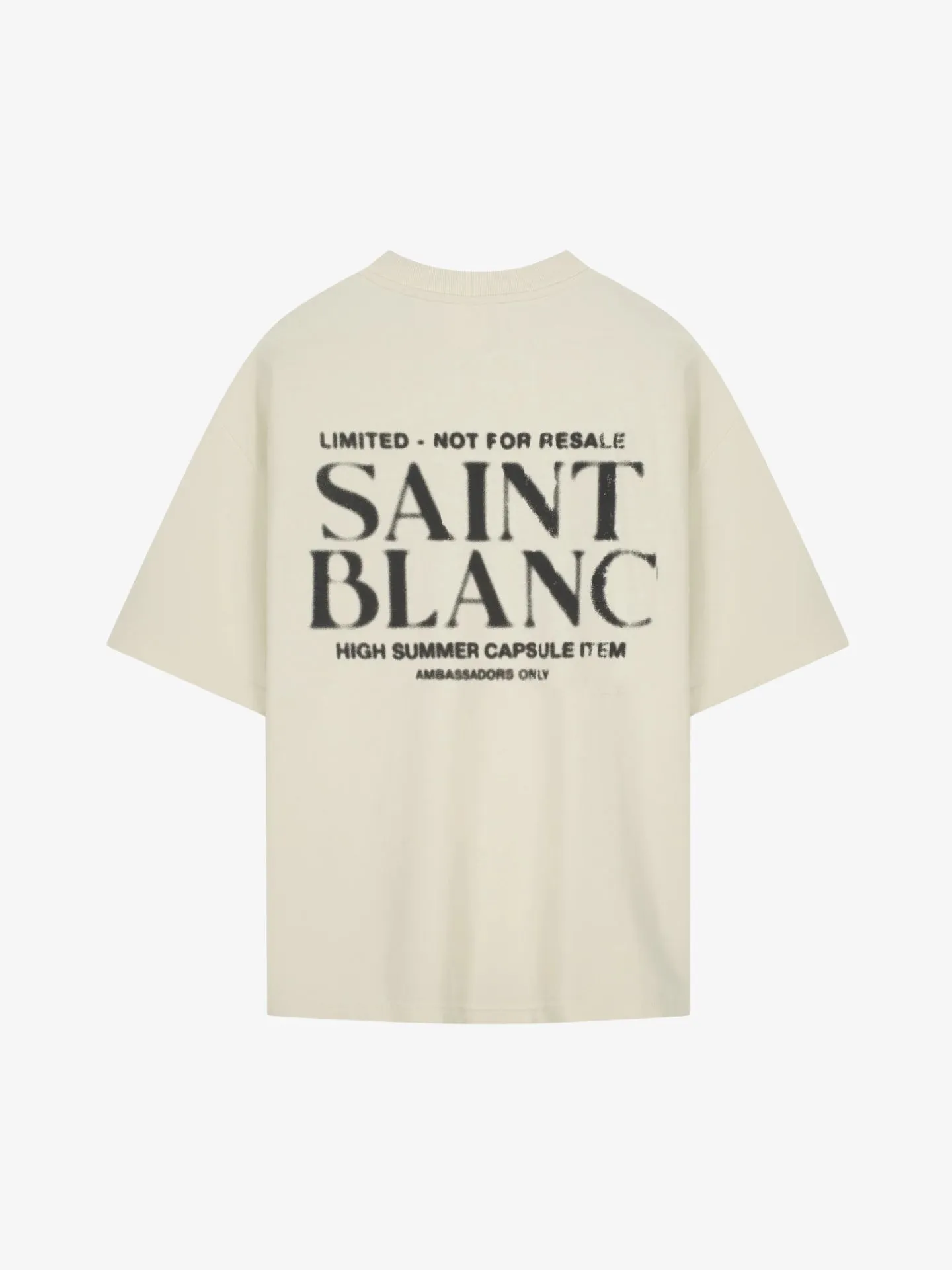 Saint Blanc Heren shirt limited creme