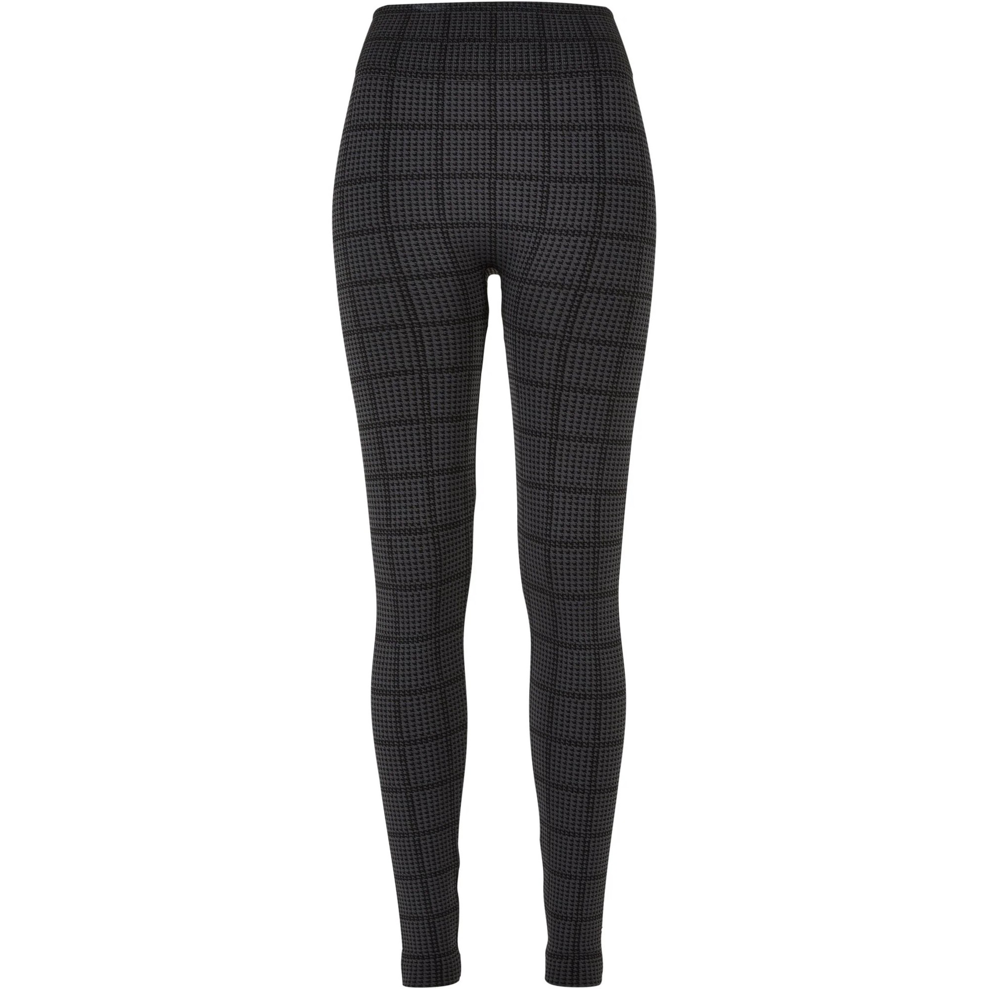 Urban Classics Dames heritage geruite naadloze legging