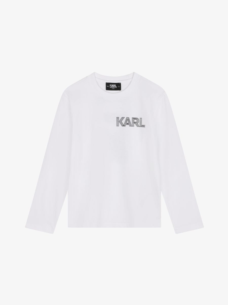 Karl Lagerfeld Jongens shirt longsleeve