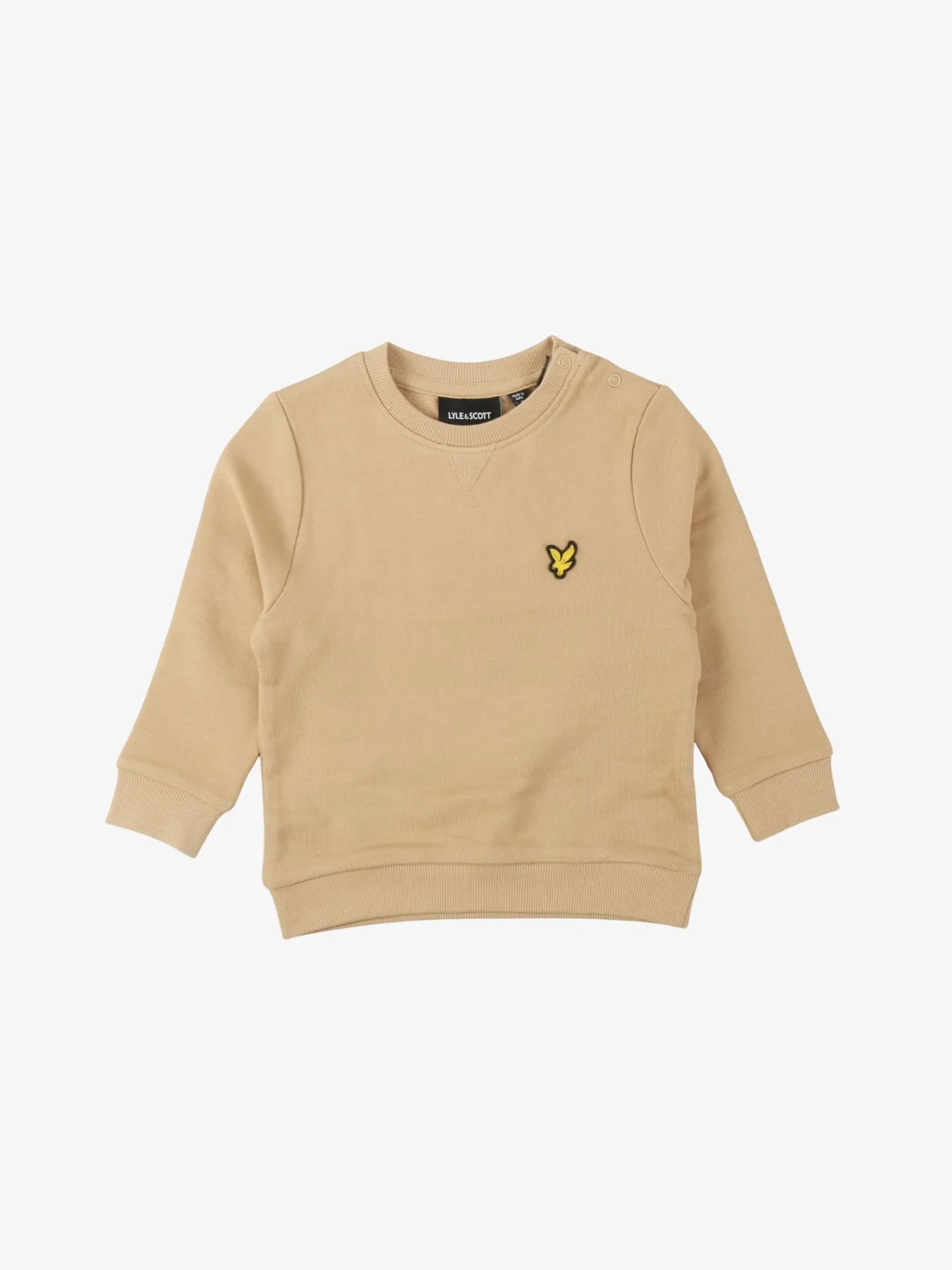 Lyle and Scott Jongens sweater sand storm