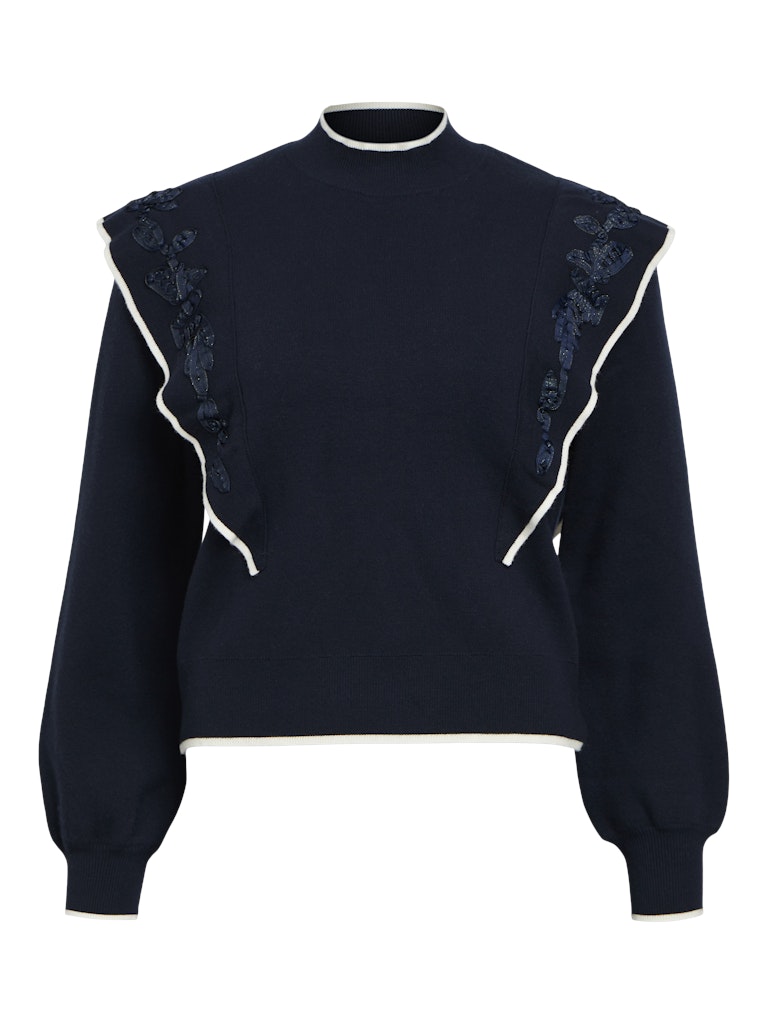 Object objselmaya knit re l/s pullover cc1 23044740 sky captain