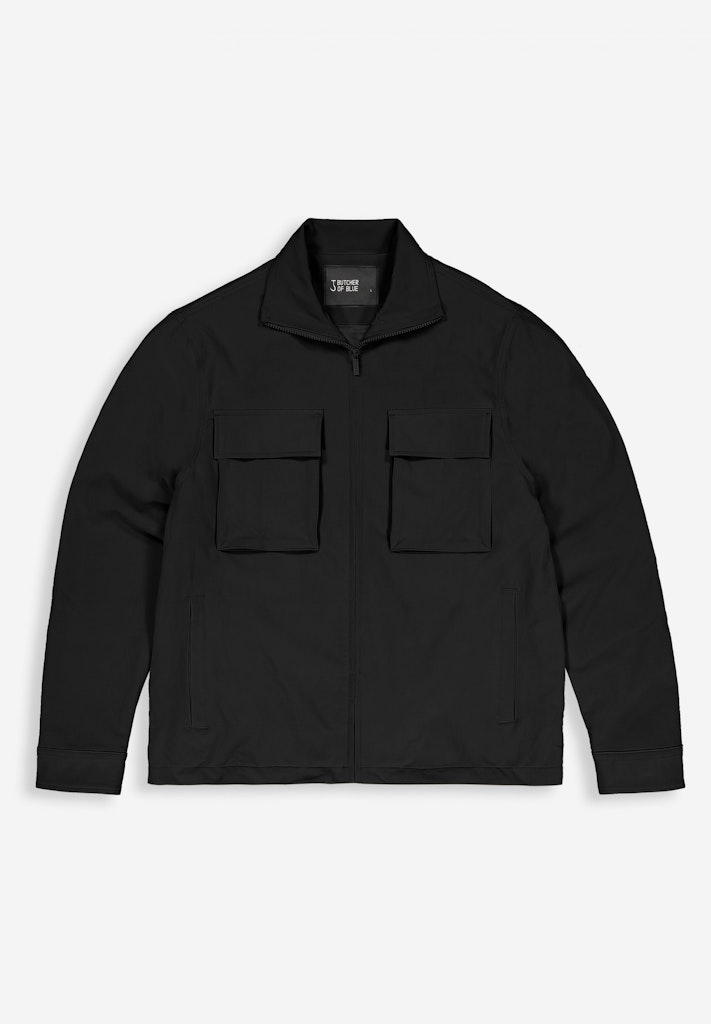 Butcher of Blue sunny overshirt m2424021 998-montego black