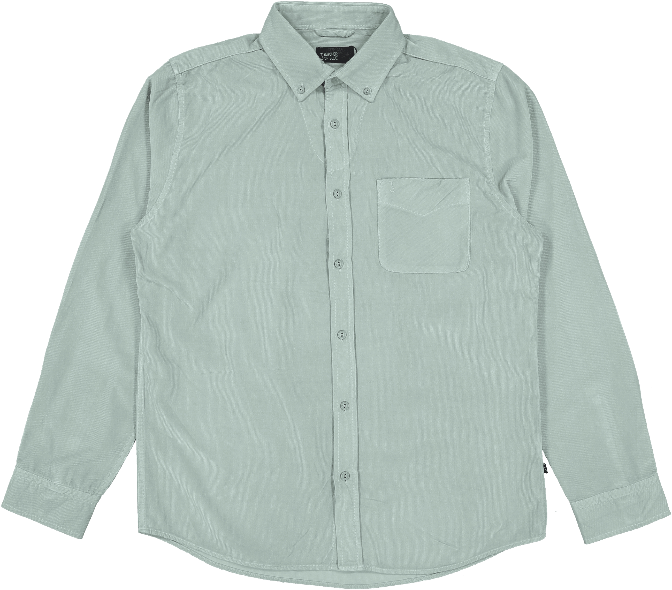 Butcher of Blue robbins mk 2 cord shirt m2324023 722 ice green