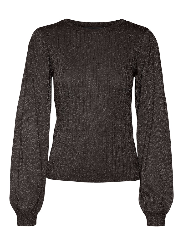 Vero Moda vmtalia ls o-neck pullover 10318046 chocolate torte