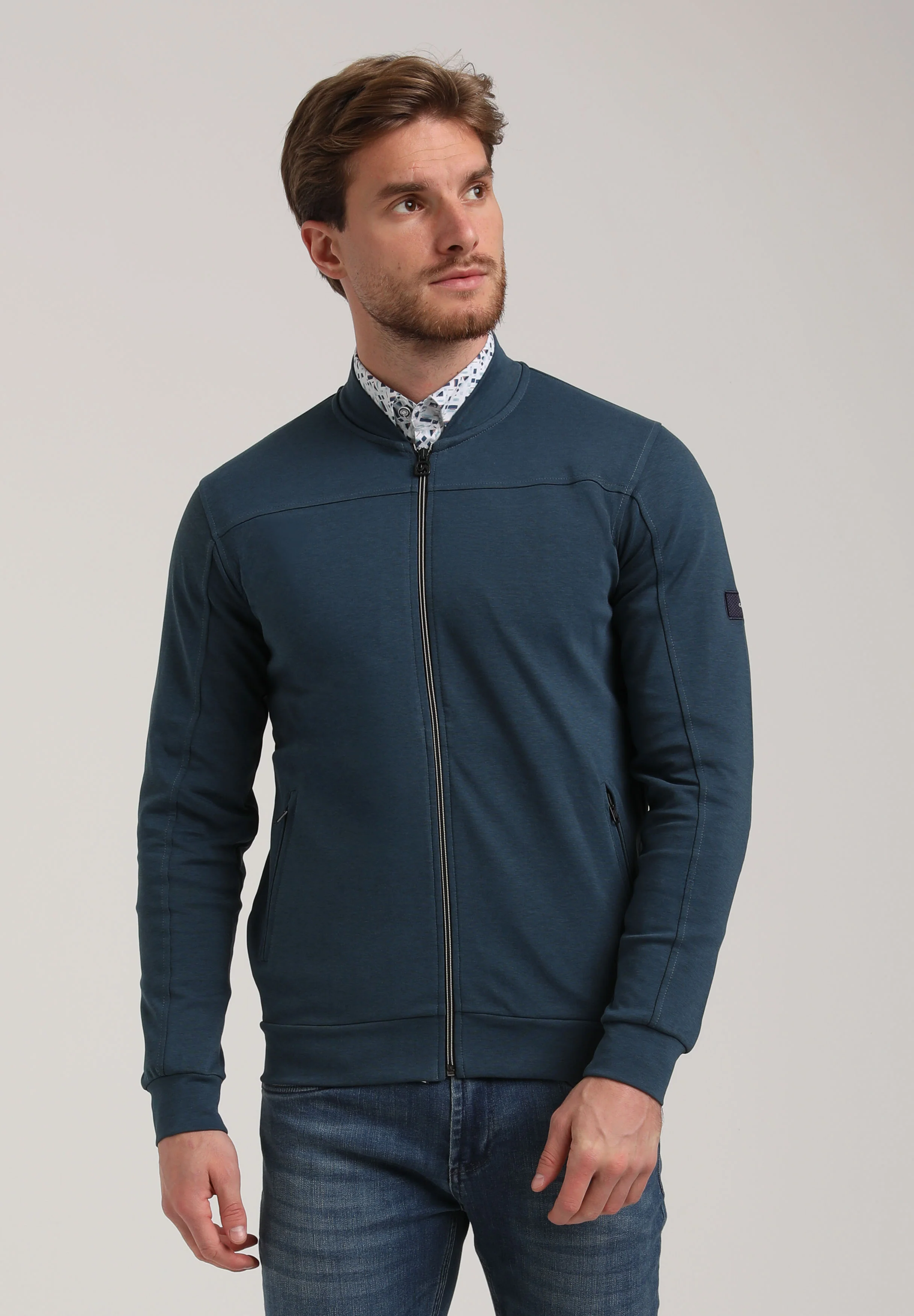 Gabbiano Heren vest 425245 0003 petrol