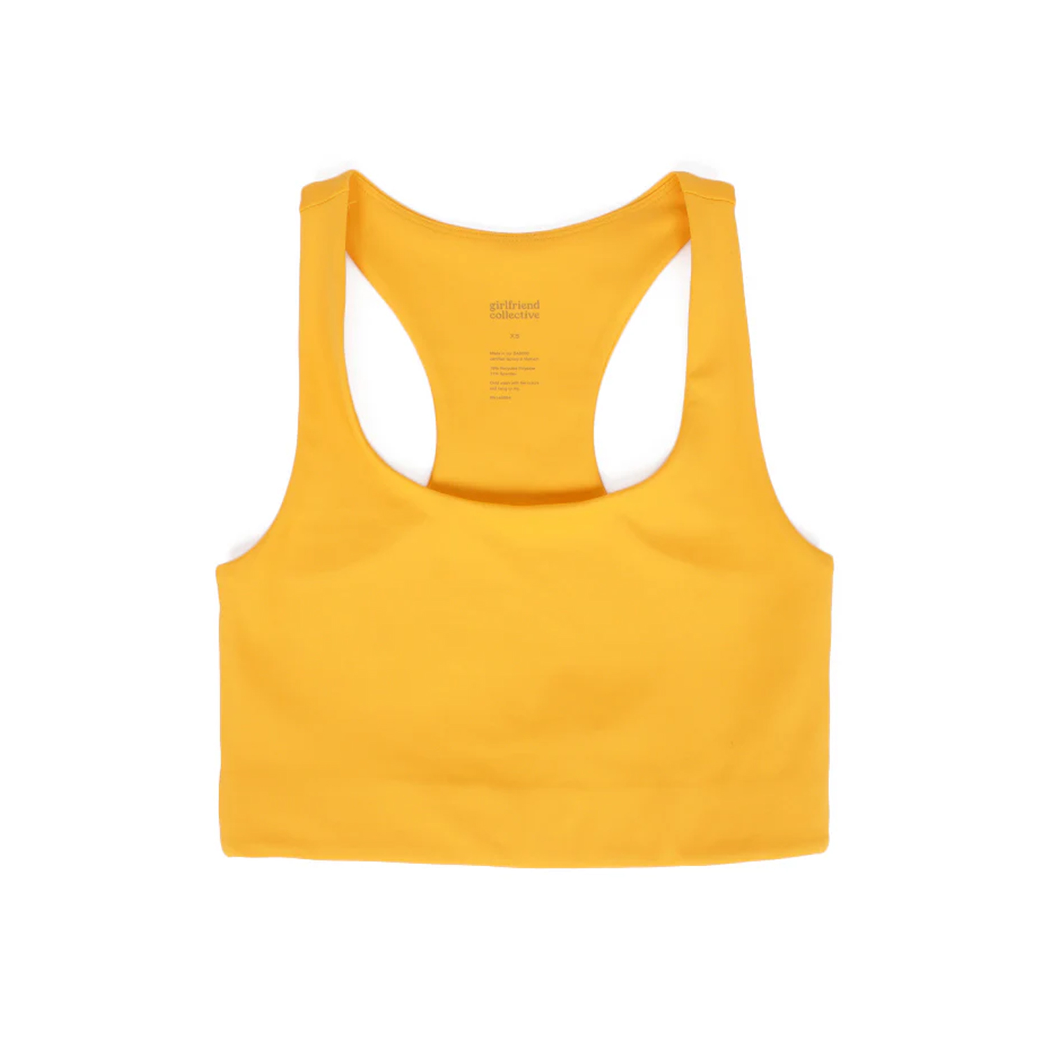 Girlfriend Collective Dames paloma racerback bh