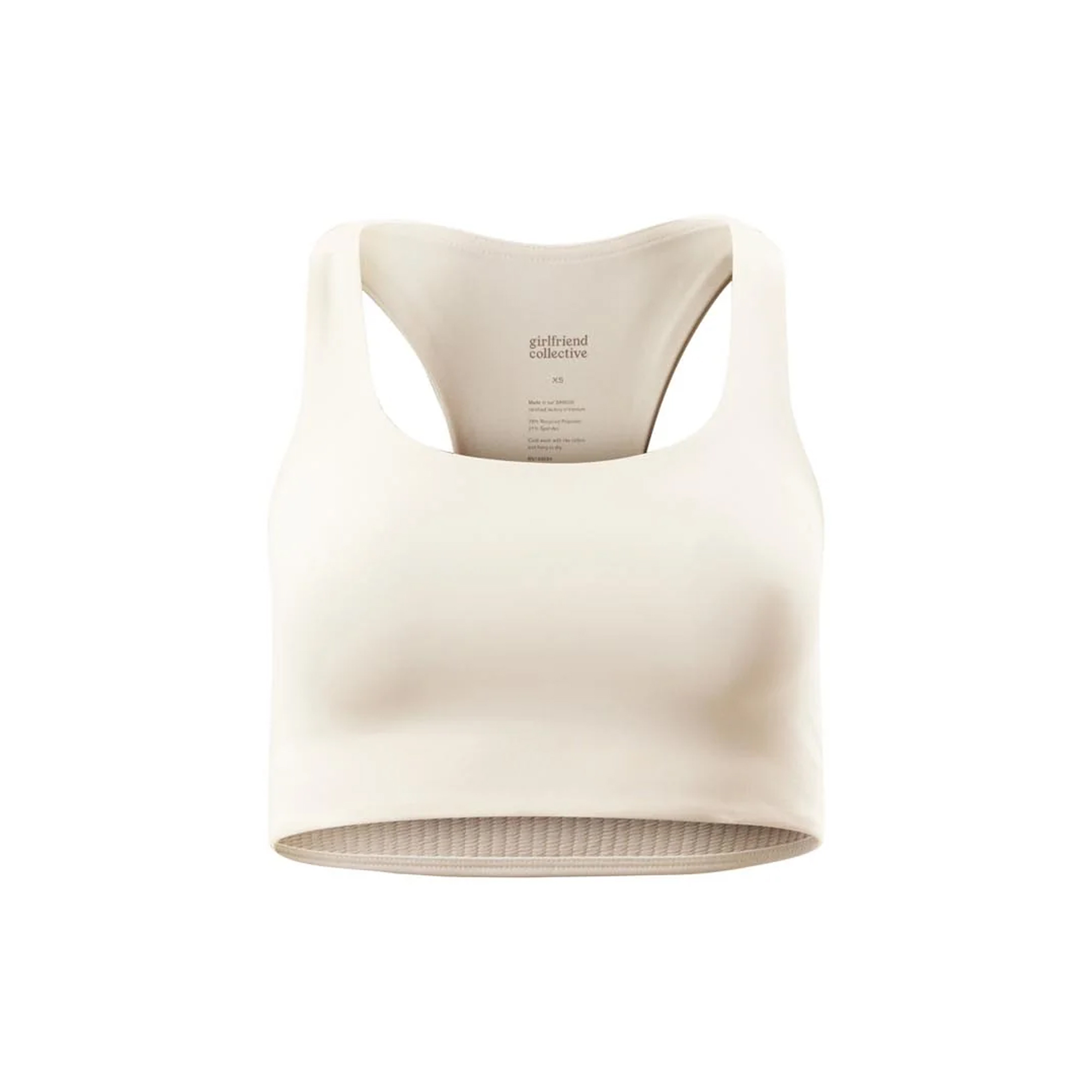 Girlfriend Collective Dames paloma racerback bh
