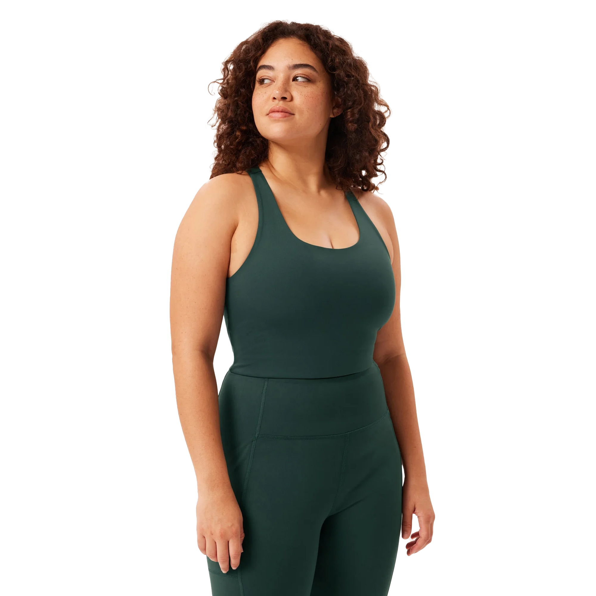 Girlfriend Collective Dames paloma racerback bh