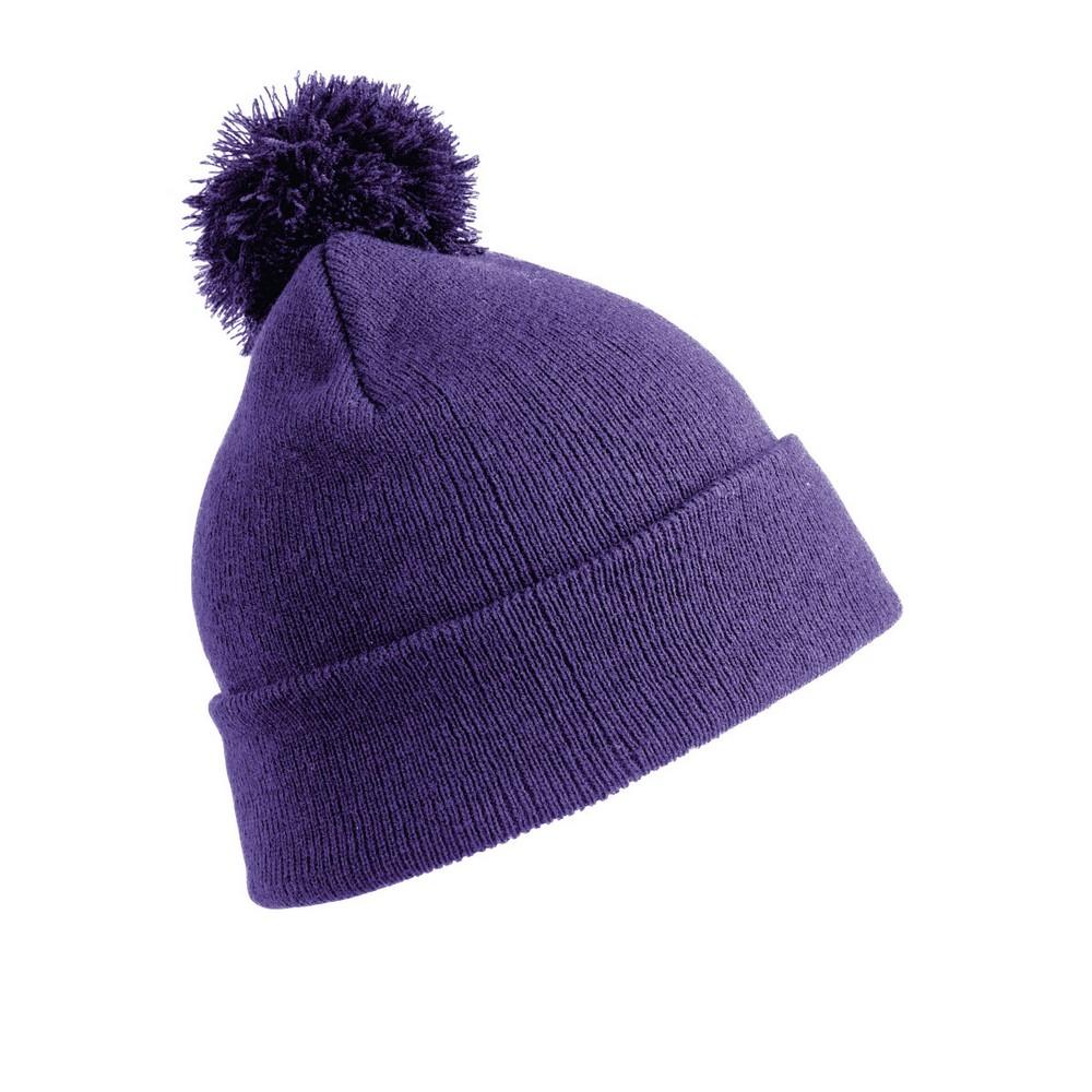 Result Vrouwen/dames winterse benodigdheden pom pom beanie