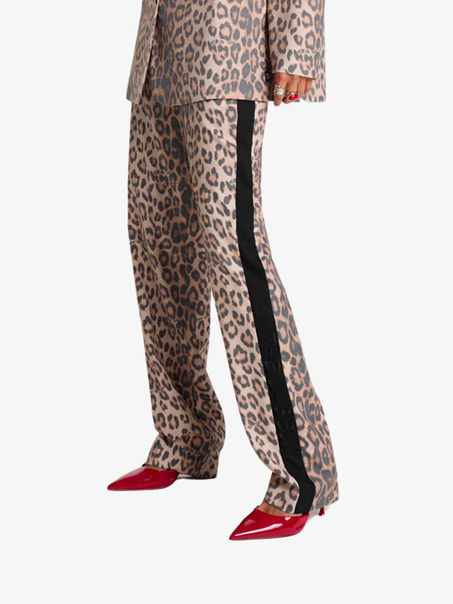 Alix The Label Ladies woven leopard pants