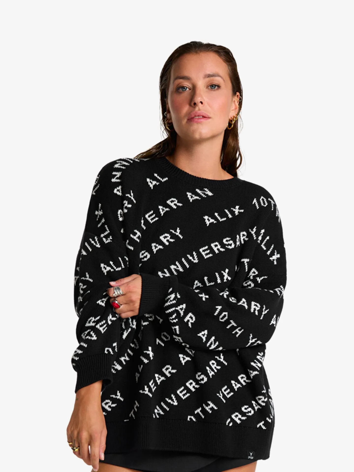 Alix The Label Dames trui text