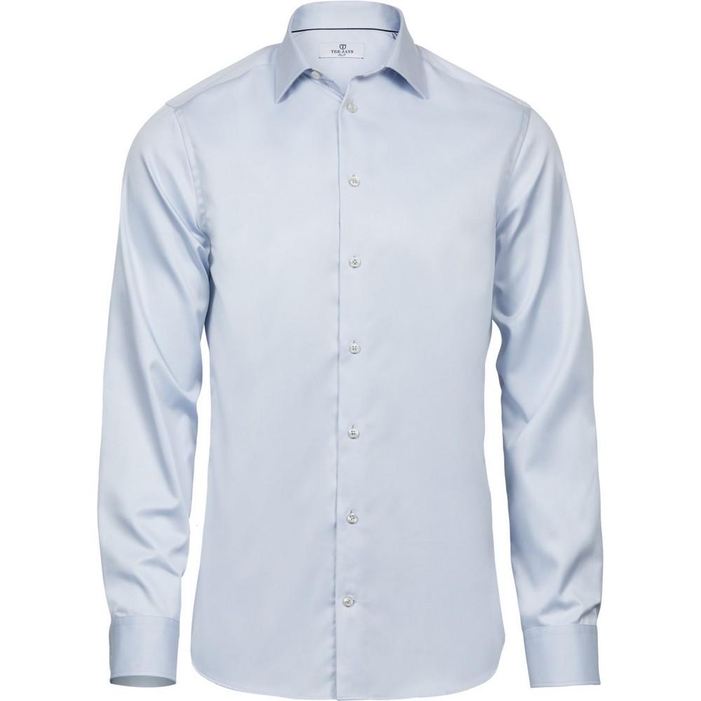 Tee Jays S heren luxe slim fit shirt