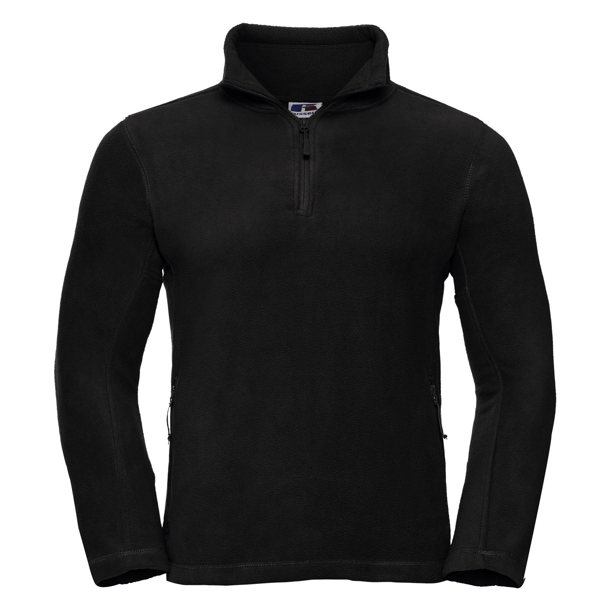 Russell Athletic Heren 1/4 ritssluiting outdoor fleece top
