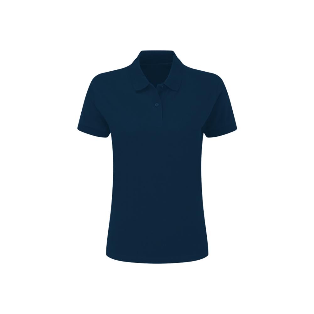 SG Dames poloshirt met korte mouwen van katoen