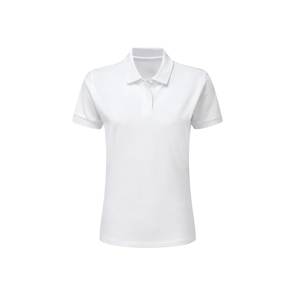 SG Dames poloshirt met korte mouwen van katoen