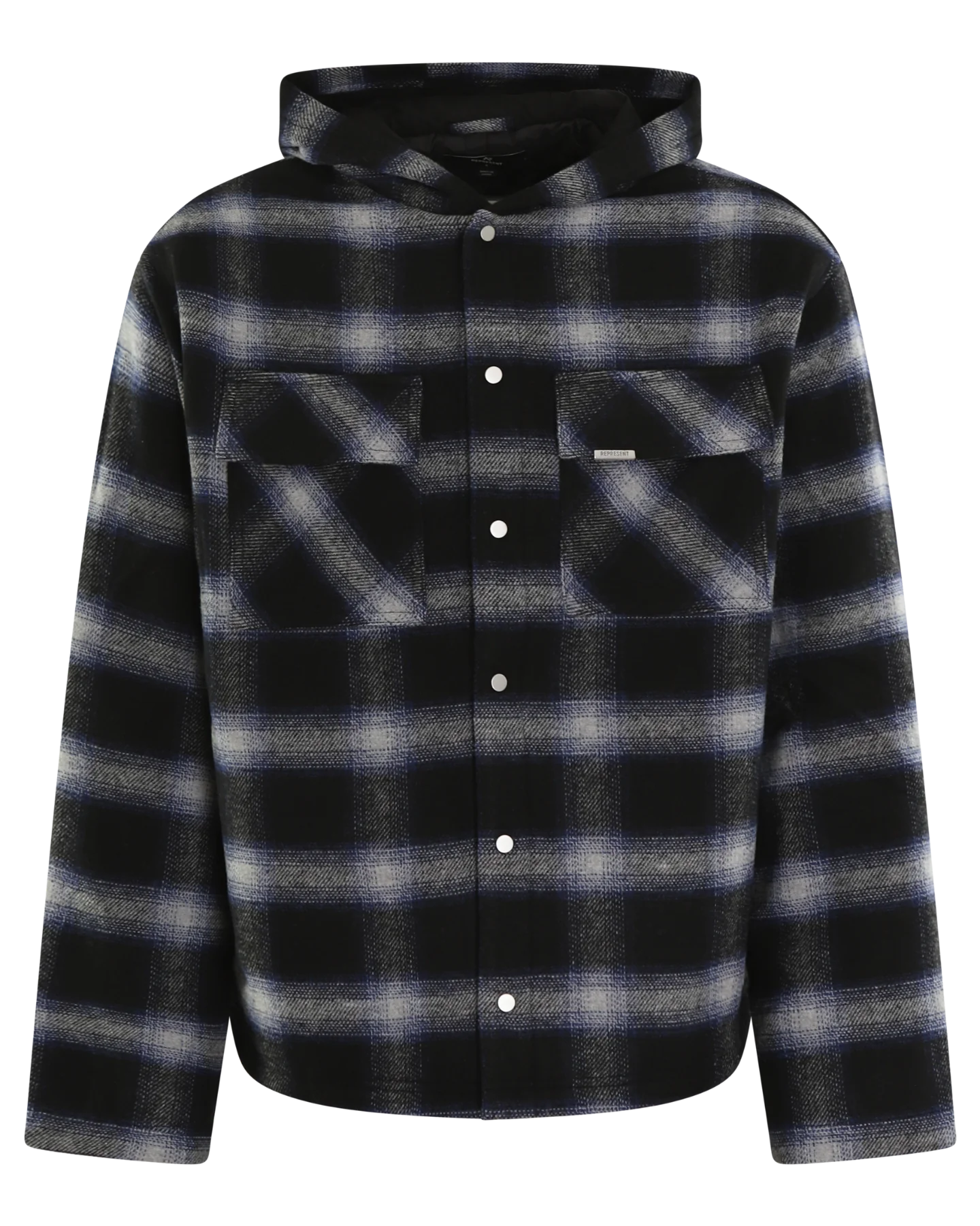 Represent Heren hooded overshirt