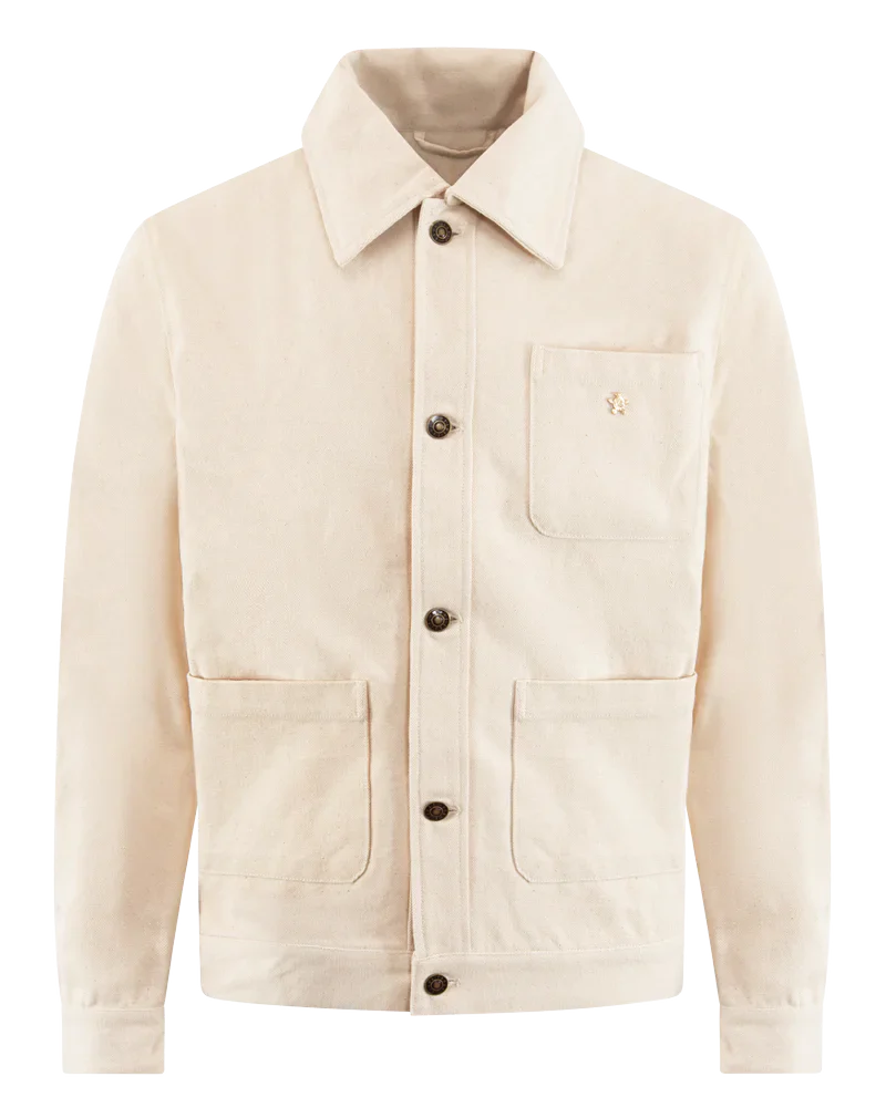 Bram's Fruit Heren fitted heavy canvas jacket