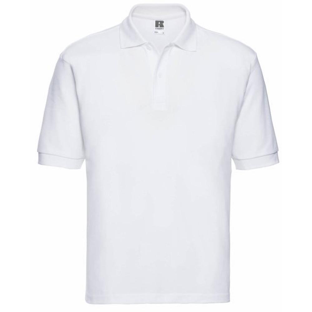 Jerzees Colours Russell mens klassiek poloshirt met korte mouwen van katoen