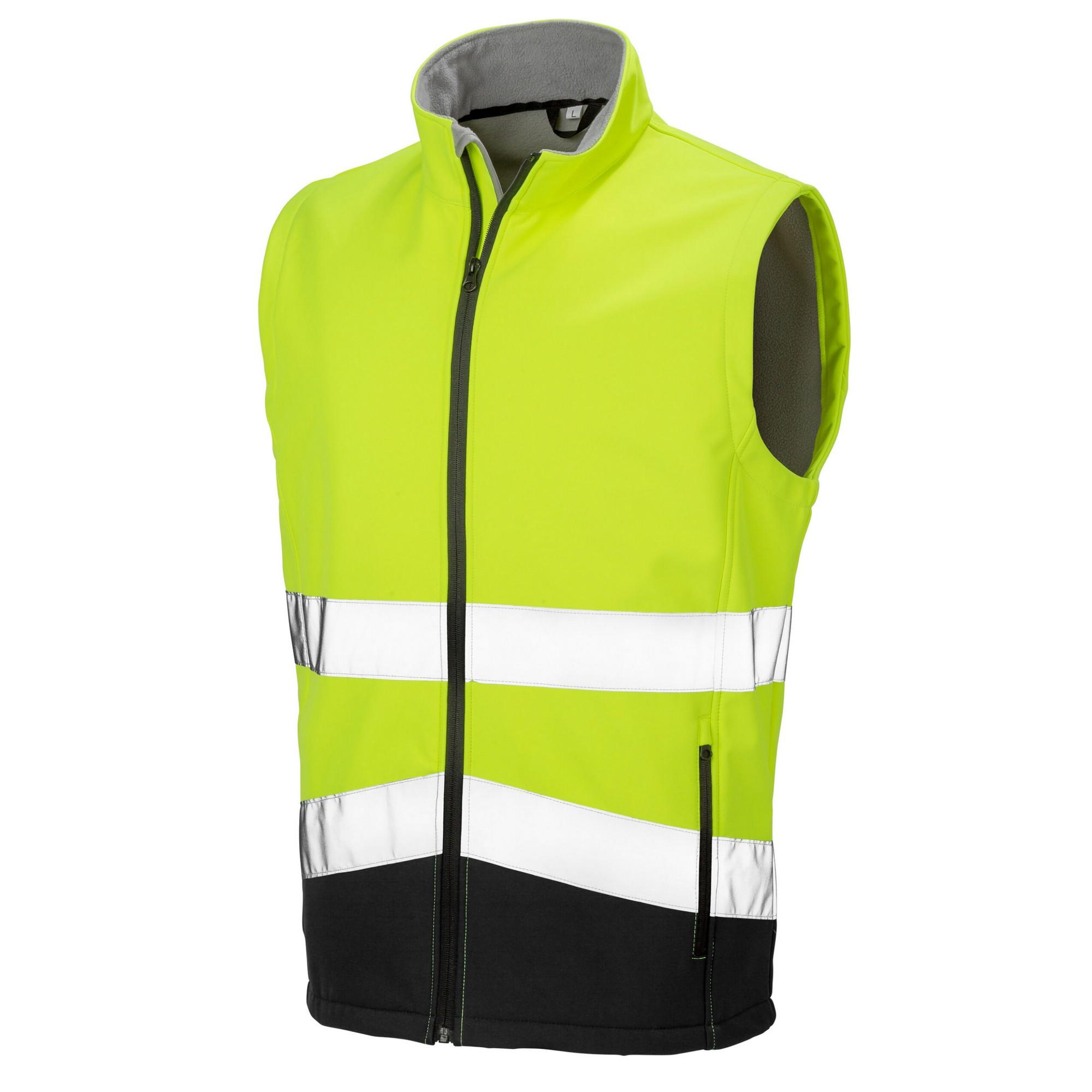 Safegard Heren softshell hi-vis gilet