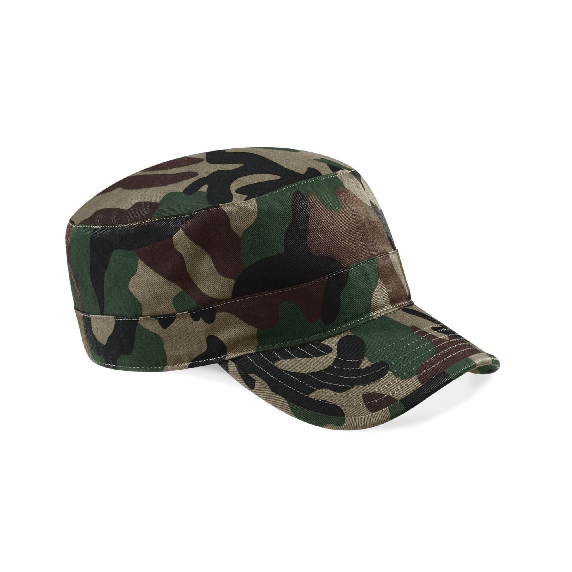 Beechfield Unisex camo legerpet volwassenen