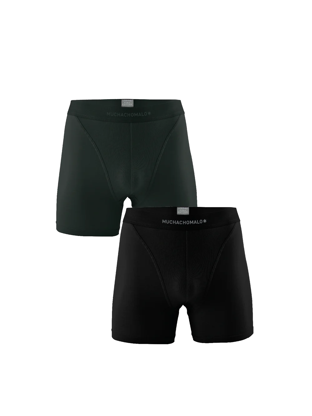 Muchachomalo Heren 2-pack boxershorts pima cotton