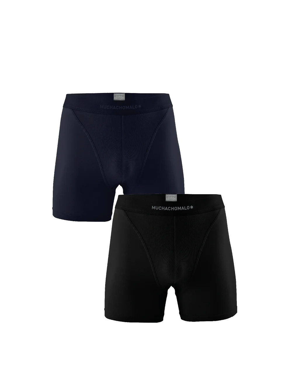 Muchachomalo Heren 2-pack boxershorts pima cotton
