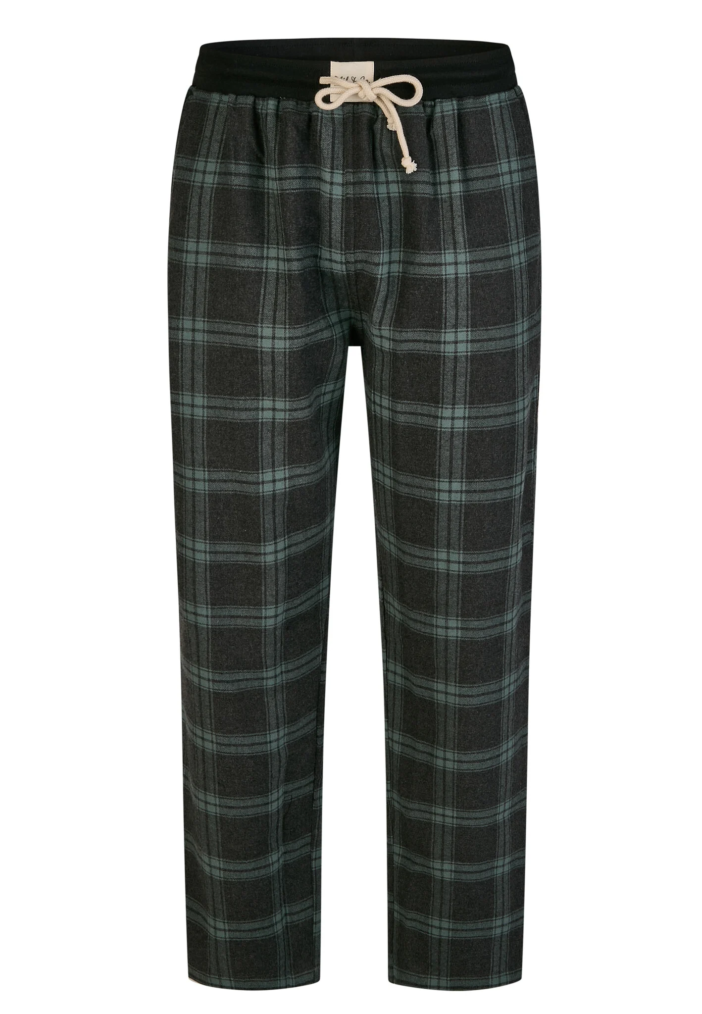 Phil & Co Heren pyjamabroek lang geruit flanel