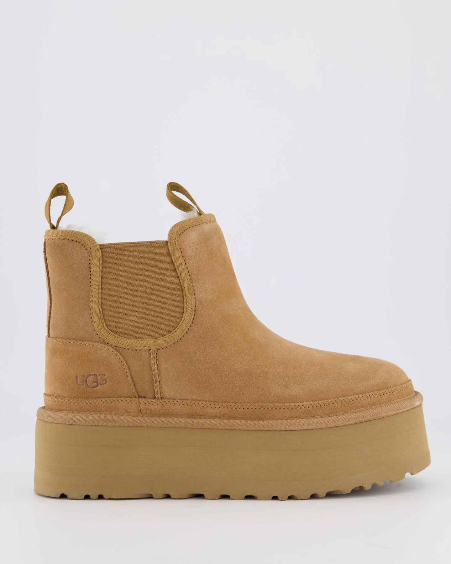 UGG Australia Dames neumelplatformchelsea chestnut