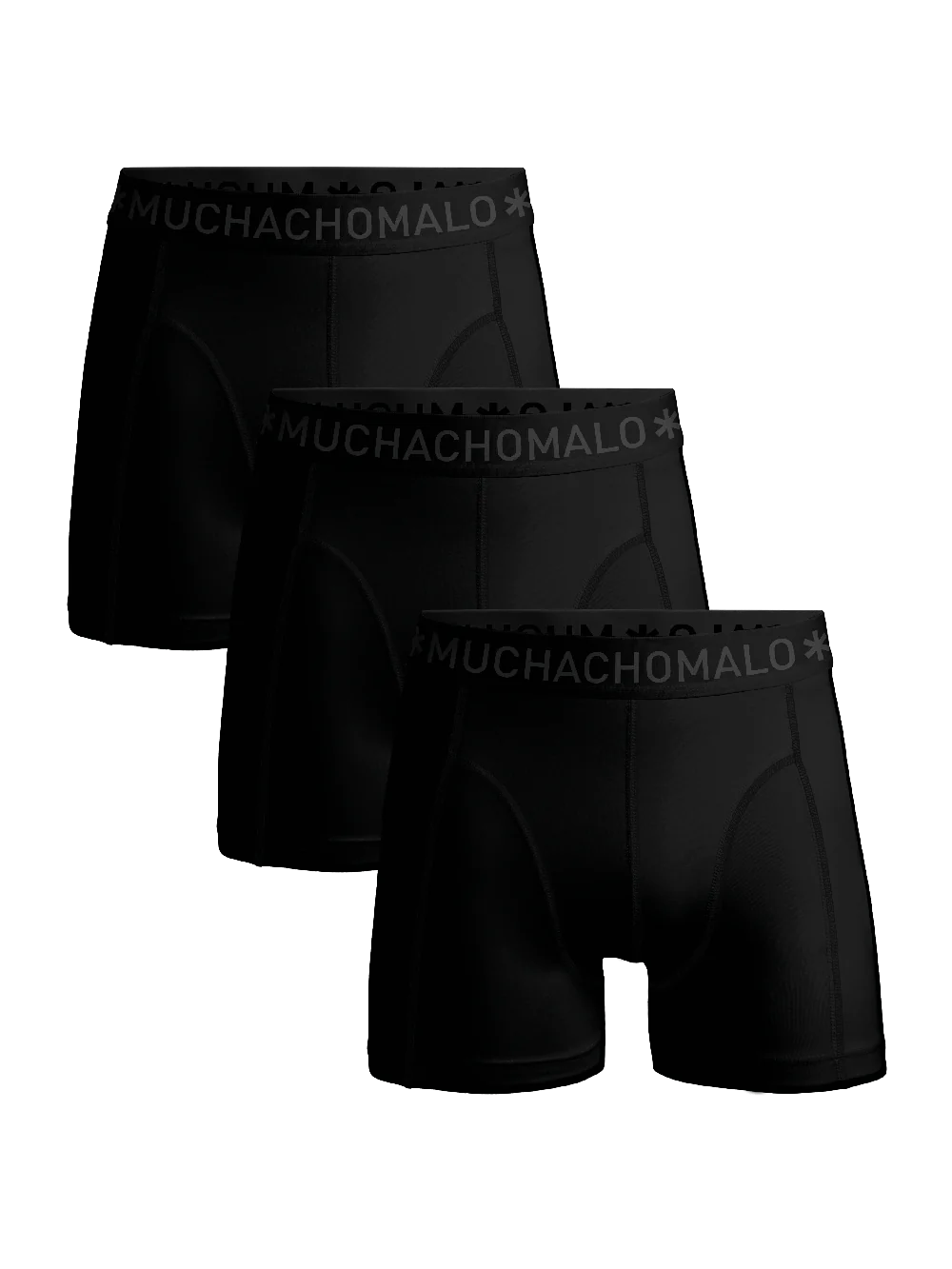 Muchachomalo Jongens 3-pack boxershorts effen