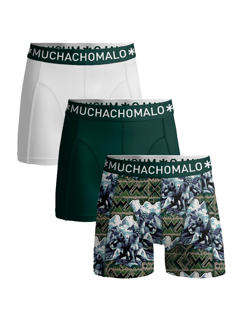 Muchachomalo Heren 3-pack boxershorts