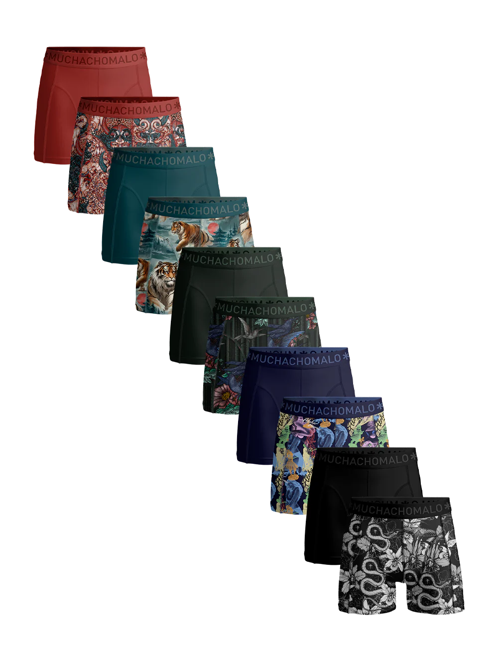 Muchachomalo Heren 10-pack boxershorts