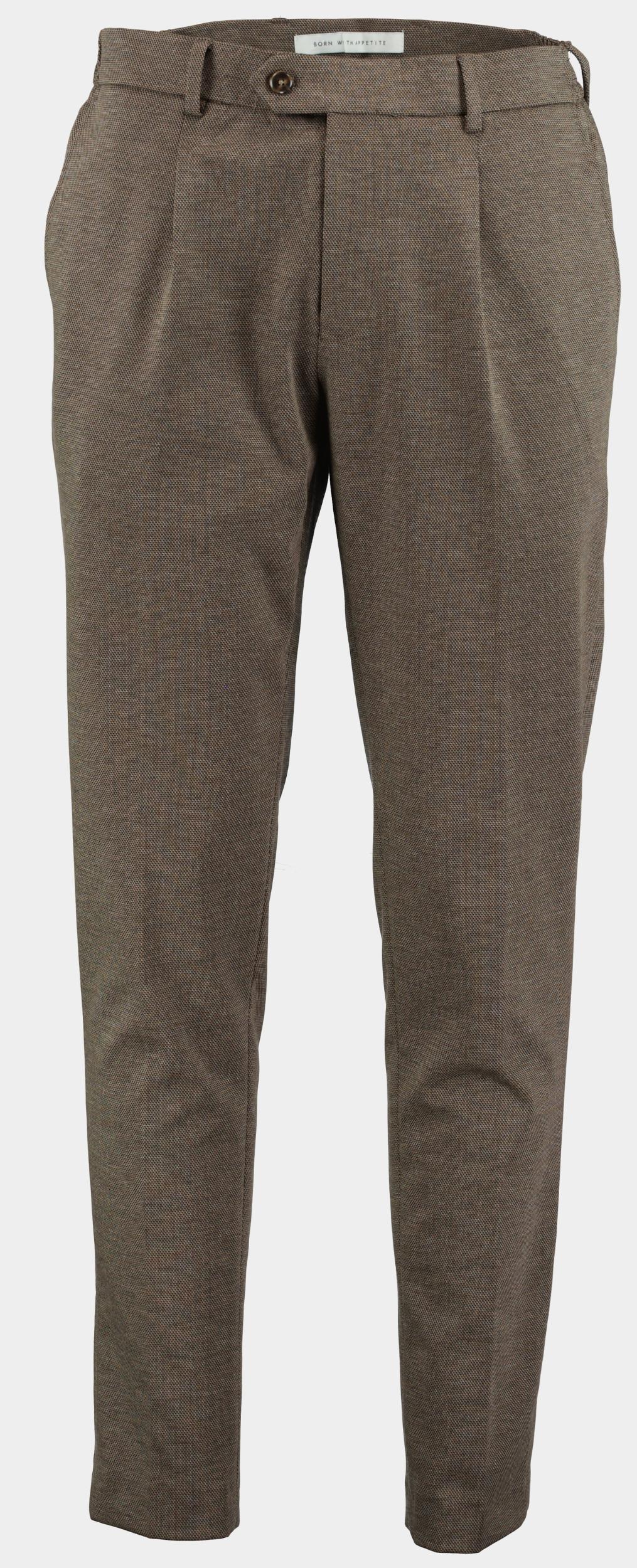 Born with Appetite Katoenen broek pedro pants 24304pe17/830 camel