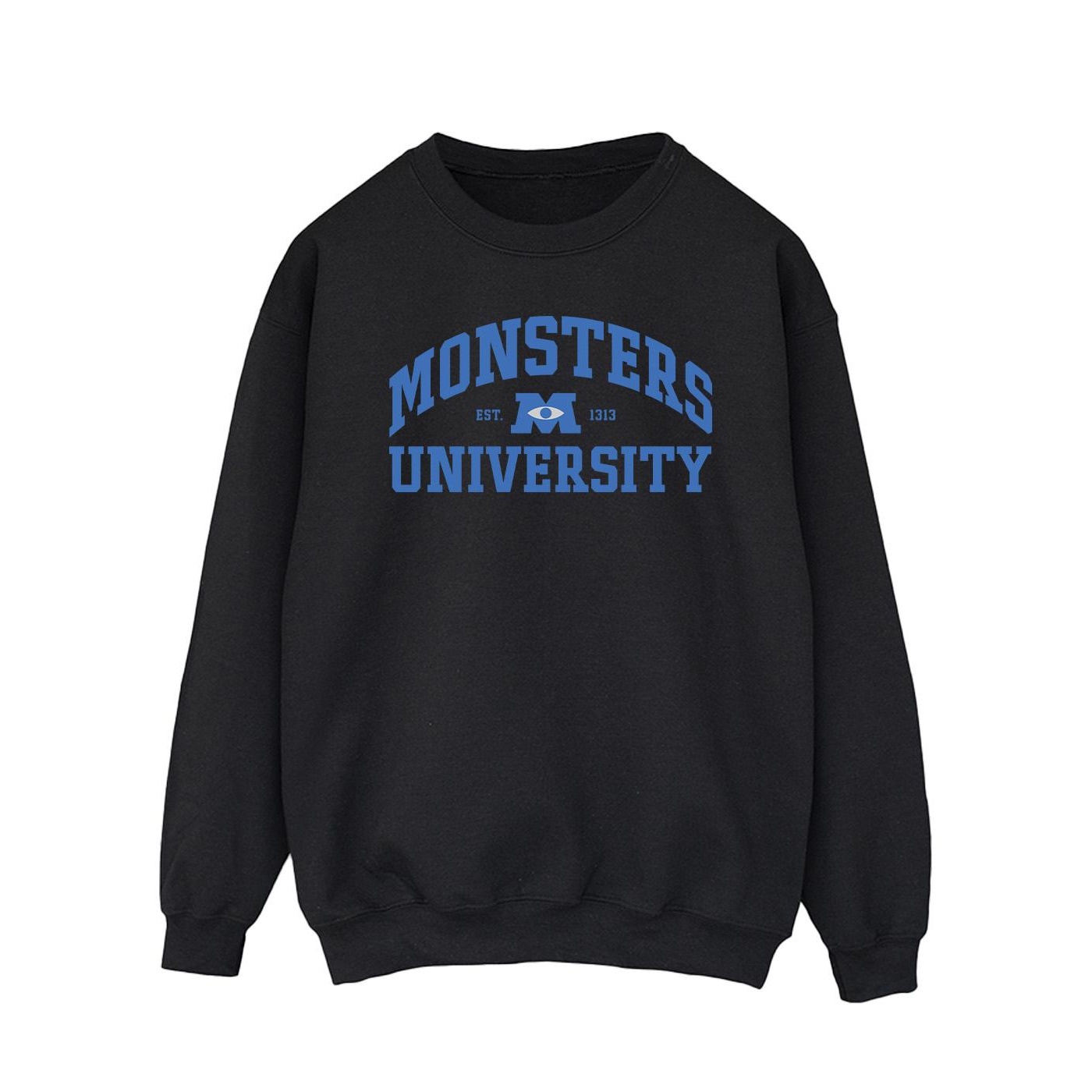 Li-cense Disney heren monsters university logo sweatshirt