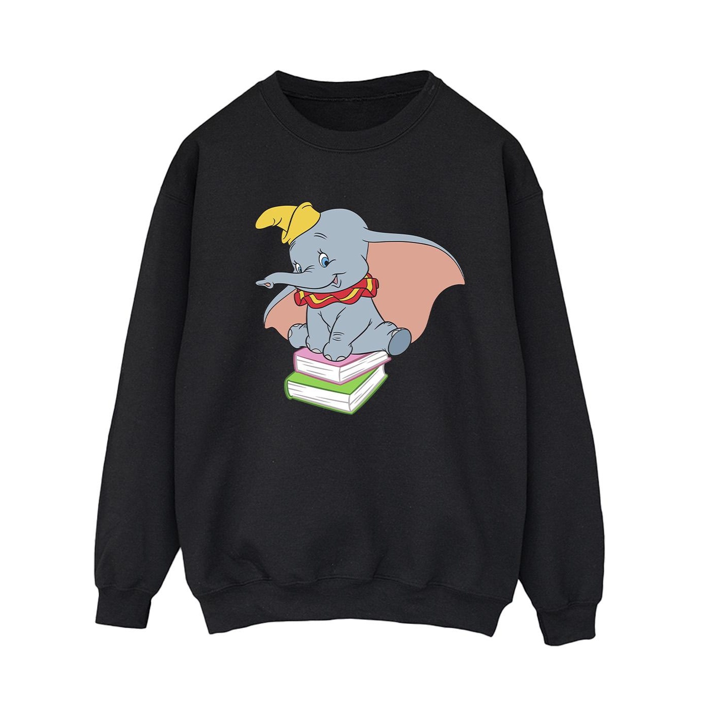 Disney Dames dumbo zittend op boeken sweatshirt