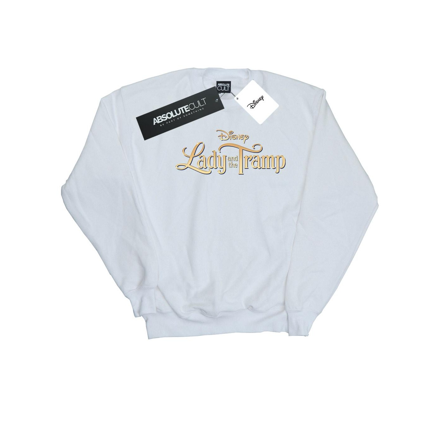 Li-cense Disney dames lady and the tramp klassiek logo sweatshirt